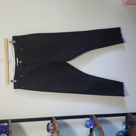 LEVI'S Wedgie Skinny Jeans color black, Size 32 - Picture 2 of 16